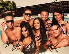 JERSEY SHORE CAST REPRINT SIGNED 8X10 PHOTO AUTOGRAPHED CHRISTMAS GIFT SNOOKI