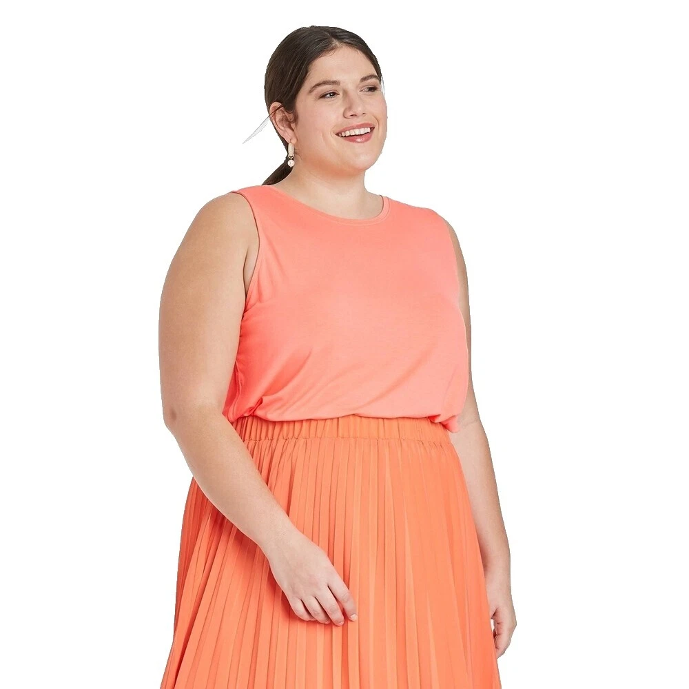 Linen Plus Size Tank Tops for Women