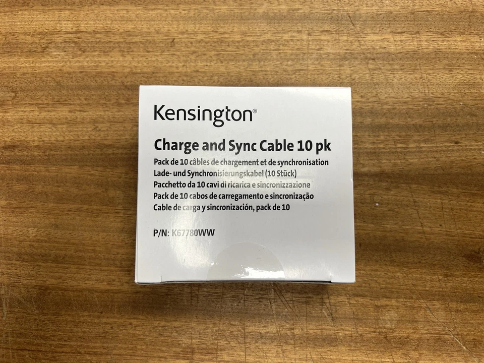 Kensington Charge and Sync USB to 30 pin cable 10 Pack K67780WW - Image 2 of 4