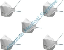 *5-Pack* 3M Aura N95 Protective Disposable Respirator Face Mask 9205+