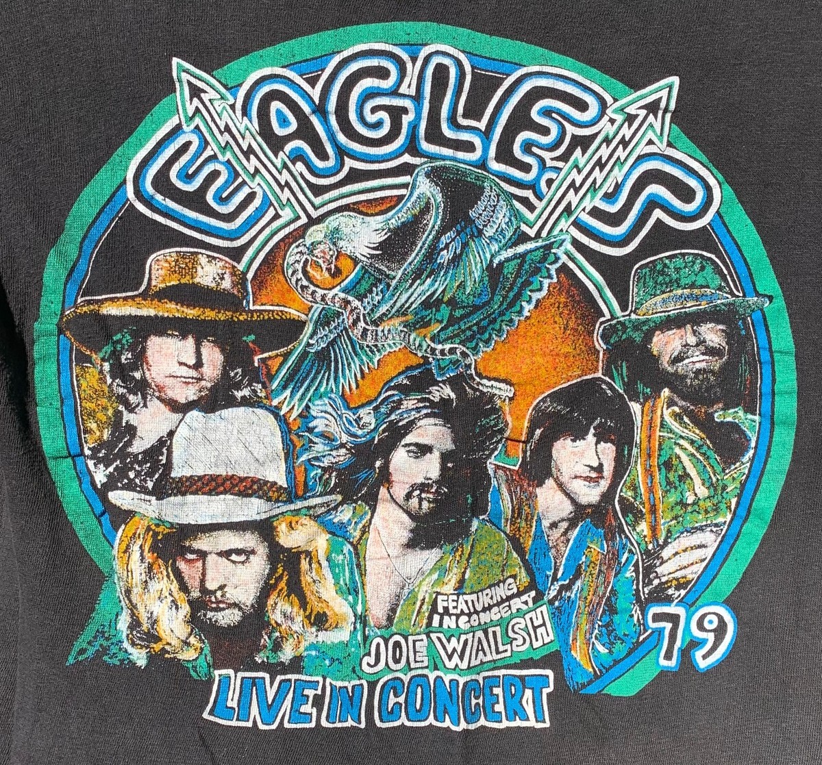 EAGLES Chicago Linda JD コンサート Tシャツ 1979年 EAGLES Chicago Linda JD コンサート Tシャツ 1979年 EAGLES