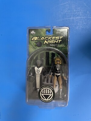 DC DIRECT BLACKEST NIGHT BLACK LANTERN & TERRA W/SCAR SERIES 7 2010 BRAND NEW
