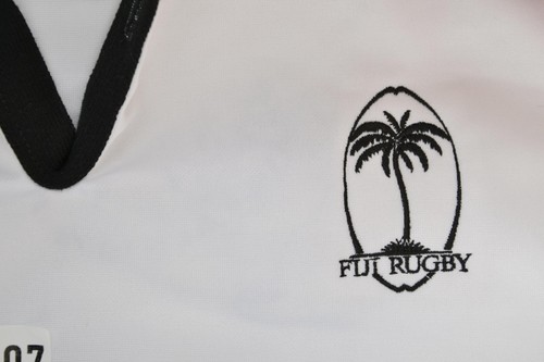 FIJI RUGBY UNION SHIRT JERSEY COTTON TRADERS M - Picture 7 of 8