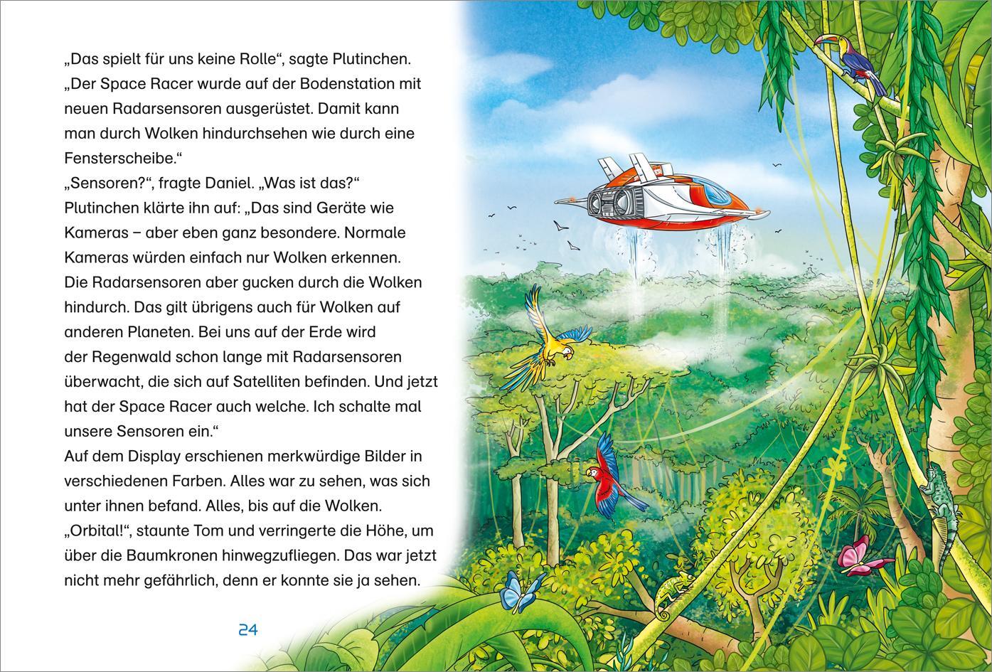 Thumbnail - Der Kleine Major Tom, Band 8: Verloren Regenwald Bernd Flessner