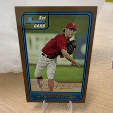 Topps 2006 Bowman Draft Picks & Prospects Kyle Drabek #DP46 Phillies 1st Rookie