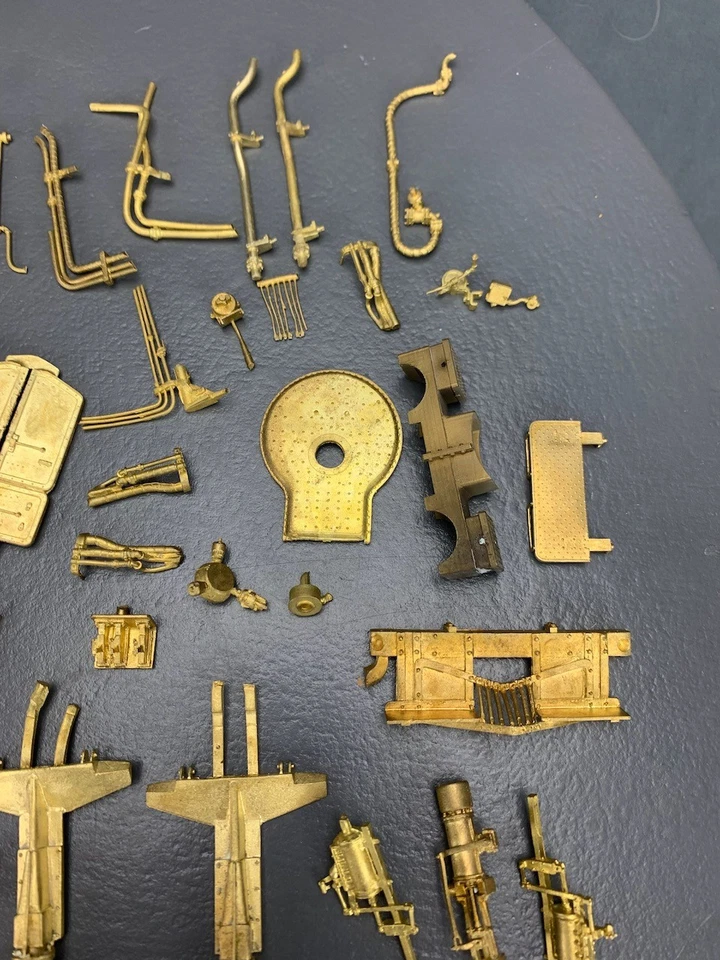 Big Lot O Scale PSC Precision Scale Company Brass Steam Locomotive Details O3106 - Image 2 of 4