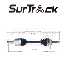 SurTrack TO-8078 CV Axle Shaft for Constant Velocity lc