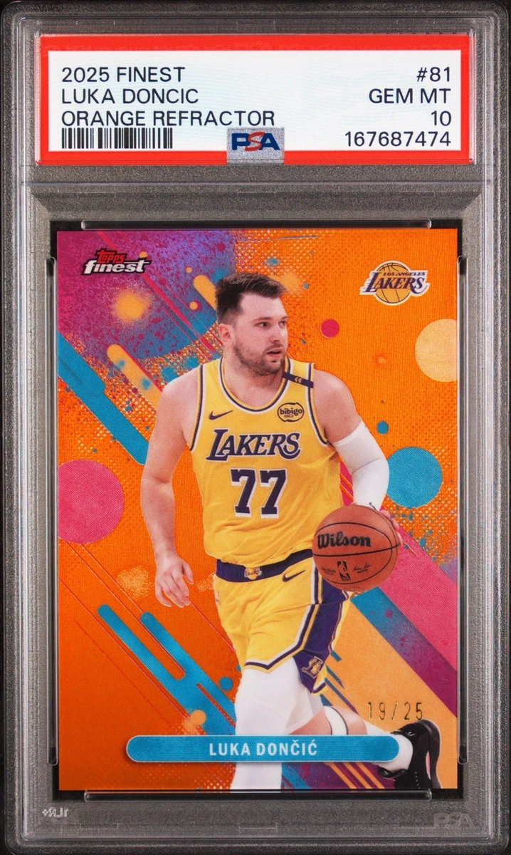 ルカ ドンチッチ Panini Crown e RC PSA 10 Luka Dončić 10 Graded Basketball Sports Trading Cards