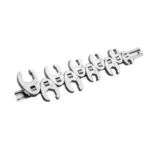 10 Piece Metric Crowfoot Wrench Set 38 Drive For Tight Spaces Automotive