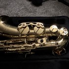 Glory Alto Saxophone Gold Lacquered Brass w/ Case Mouthpiece Neck Strap — photo 4