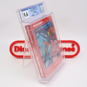Intellivision Game TRON: DEADLY DISCS - CGC GRADED 9.6 A++ NEW & Factory Sealed!