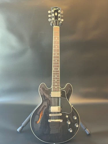Gibson ES-339 Trans Ebony Black American USA with Hardshell Case 2020
