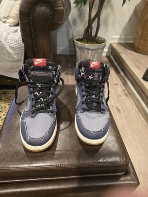  Nike Dunk Cmft Denim - 705434-401 Size 13