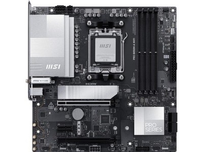 MSI PROB850MAWIFI Gaming Motherboard AM5 Micro ATX Wi-Fi 7