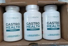 Gastro Health Formula, Indigestion & Heartburn Relief by PureHealth Research x3