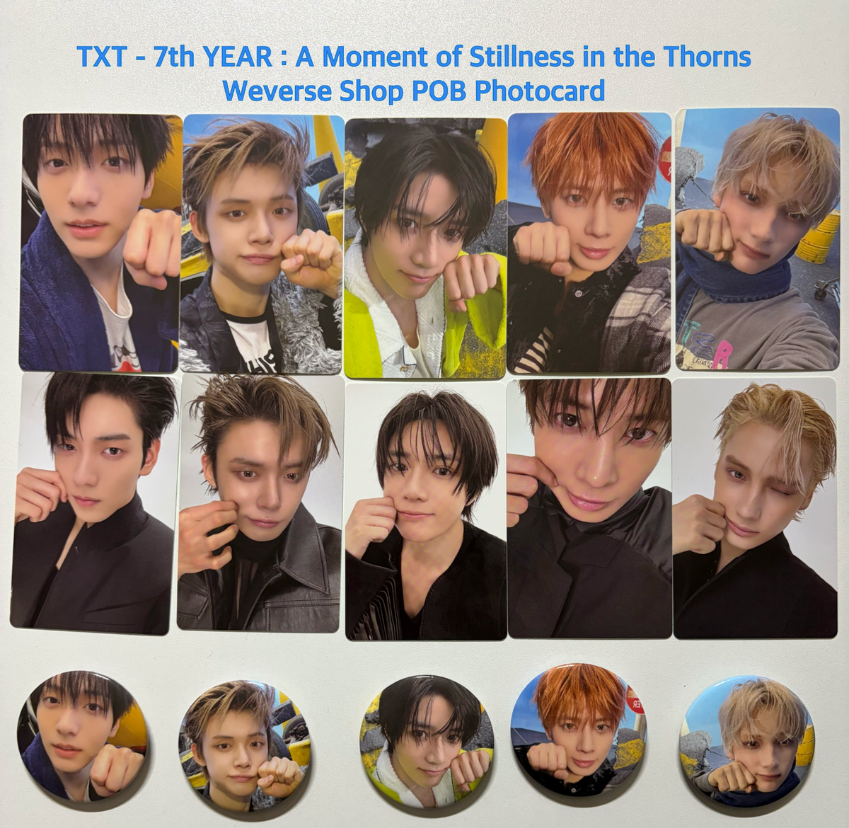 TXT] A Moment of Stillness in the Thorns Weverse Shop POB