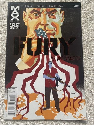 FURY #12 Garth Ennis Nick Fury Sgt. Marvel MAX Comics 2013 NM
