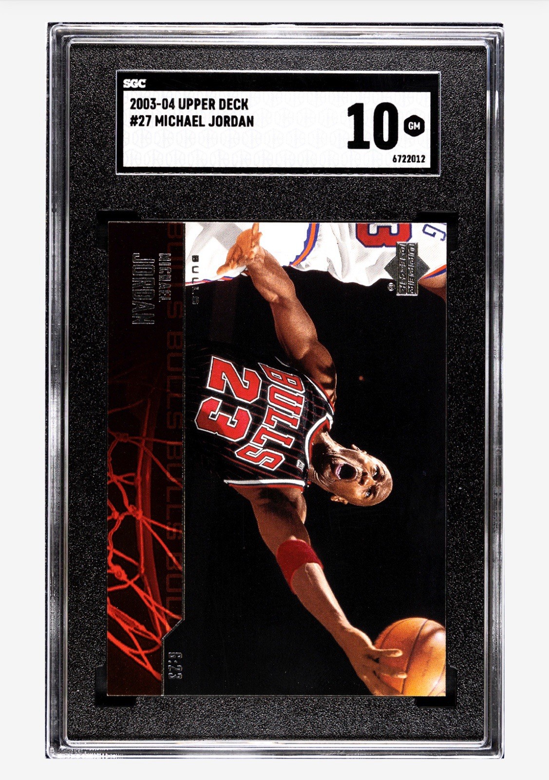 💎🏀 2003-04 Upper Deck - Michael Jordan #27 Bulls Graded GEM 10 💎 RARE!