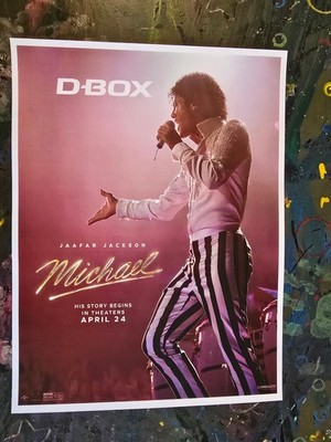 Michael 2026 Movie Jaafar Jackson King of Pop Biopic 11 x 14.5