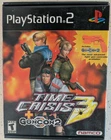 Time Crisis 3 PS2 GunCon 2 Light Gun Complete In Box Namco