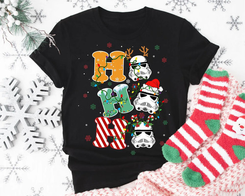 Stormtrooper Weihnachts T-Shirt, Disney Ho Ho 2025 - Bild 2 von 4