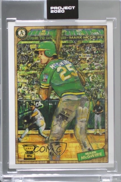 2020 Topps Project 2020 1987 Topps /19894 Mark McGwire Andrew Thiele #97