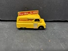 Matchbox Lesney #42 Bedford First Evening News Van Yellow Vintage England
