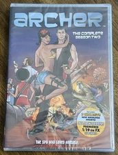 Archer: the Complete Season Two (DVD, 2011) New Sealed FX Spy Who Loved Himself