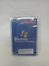 Microsoft Windows XP Professional x64 Edition OEM Disc w/ COA  SP2