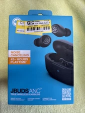 JLab JBuds Active Noise Cancelling True Wireless Bluetooth Earbuds - Black