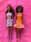 Vintage 1987 African American Barbie Dolls Moveable Legs