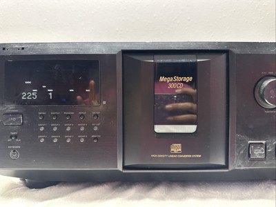 Sony CDP-CX300 CD Player 300 Disc Mega Storage Compact No Remote