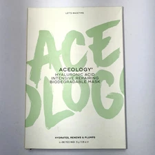 Aceology Hyaluronic Acid Intensive Repairing Mask Biodegradable Mask • 0.88 Oz