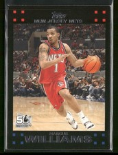 2007-08 Topps #105 Marcus Williams New Jersey Nets
