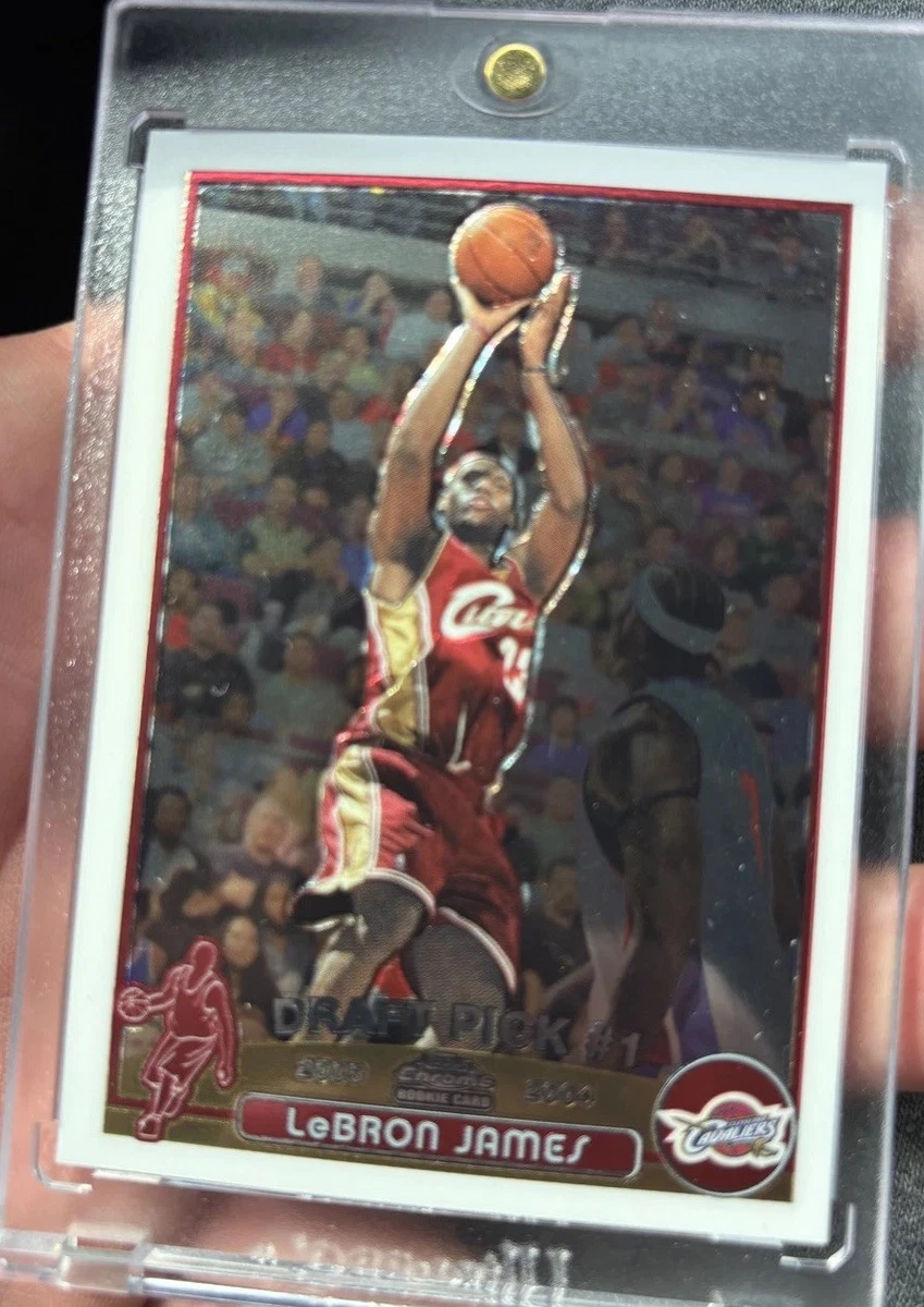 Topps LeBron James Basketball Rookie Sports Trading Cards for sale