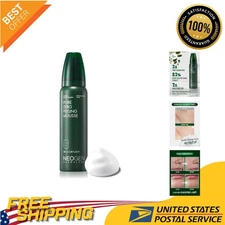 Luxury Neogen Pore Zero Peeling Mousse - Gentle Exfoliating Face Wash 3.38oz