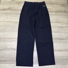 U.S. Polo Assn. Pants Boys Navy Pleated Relax Fit Uniform Cotton Blend 18 NWT