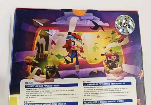 Tearaway Unfolded PS4 Press kit Media -Tearaway Unfolded PlayStation 4 Promo NEW - Picture 5 of 6