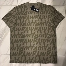 G-Star Raw Mens All Over T-Shirt Green $65 Ne...