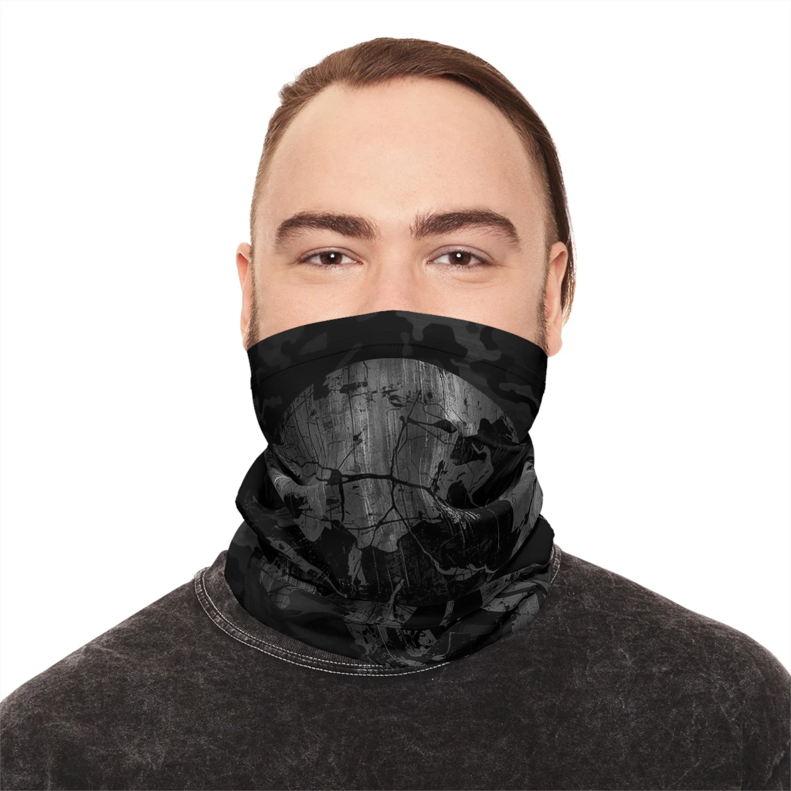 Camo Neck Gaiter | Hunting & Fishing Mask | Outdoor Face Cover | Fall & Winter