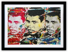 Mr. Brainwash- Offset Lithograph "Ali (The Champ)"