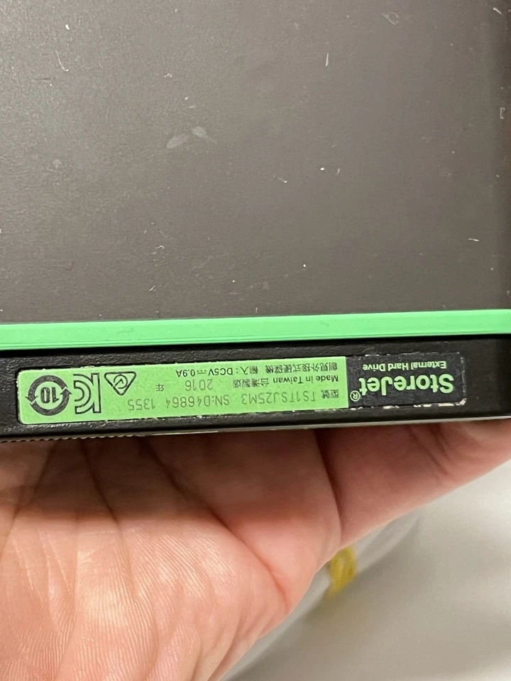 Transcend 1TB StoreJet USB 3.0 Portable HD Anti-Shock Military Drop Test - Image 4 of 4