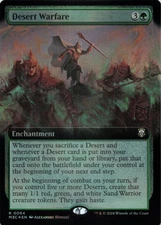 MTG Desert Warfare (Extended Art) (Ripple Foil) Foil NM MH3 Commander