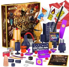 Magic Kit - 300+ Magic Tricks for Kids Age 6-8 8-10 10-12,Magic Set Magician Toy