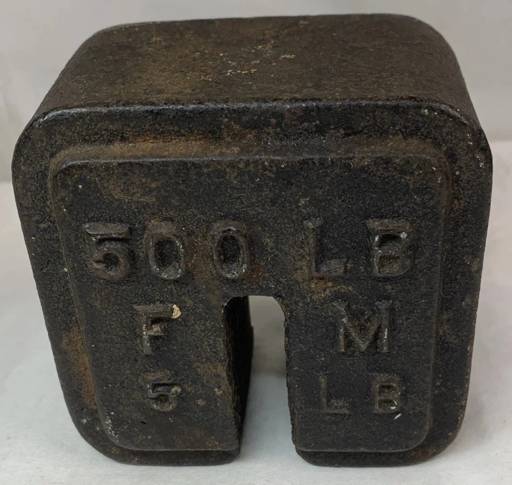 Vintage Fairbanks Morse Counter Platform Scale Beam Scale Chicago IL Made In USA - Foto 9