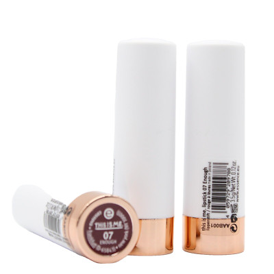 3x essence THIS IS ME Lipstick Lippenstift 07 ENOUGH je 3,5g - NEU