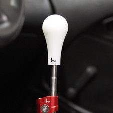Hybrid Racing Shift Knob 130r Delrin M10 X1.5 White For Civic Integra Rsx S2000