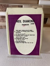 Neil Diamond, Rainbow (8-Track Tape, 1973) White Cart MCA Records