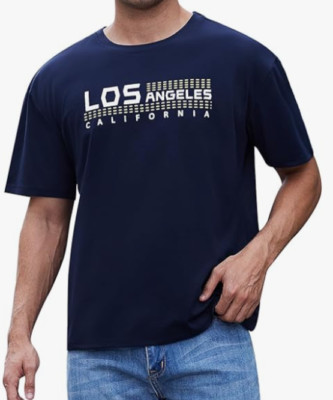 NEW MyFav Men's Short Sleeve Los Angeles Graphic T-Shirt Size Small