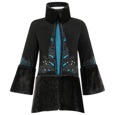 COUTURE c.1910's Edwardian Black 